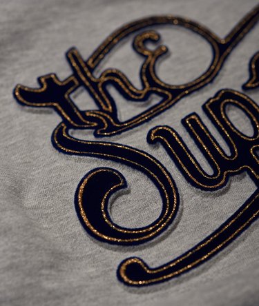 Sweat à capuche avec logo floqué en relief Super Image 8