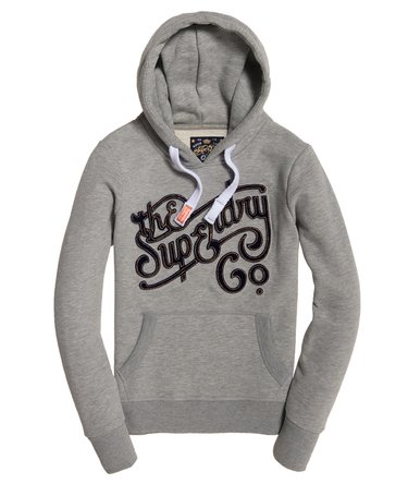 Sweat à capuche avec logo floqué en relief Super Image 2