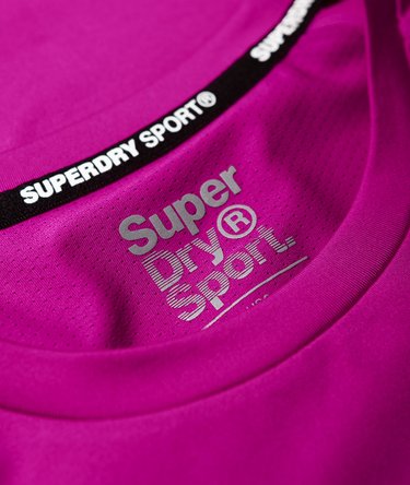 Figurbetontes Core T-Shirt mit Netzeinsatz Image 6