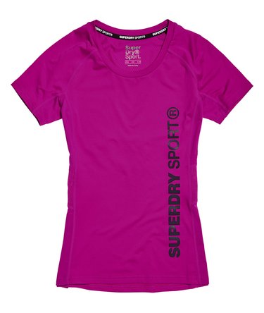 Figurbetontes Core T-Shirt mit Netzeinsatz Image 2
