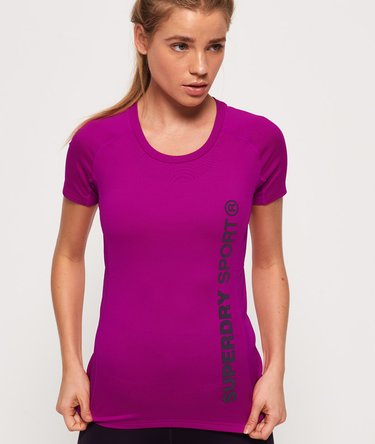 Figurbetontes Core T-Shirt mit Netzeinsatz Image 1