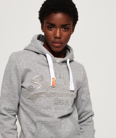 Vintage Logo Embossed hoodie Image 5