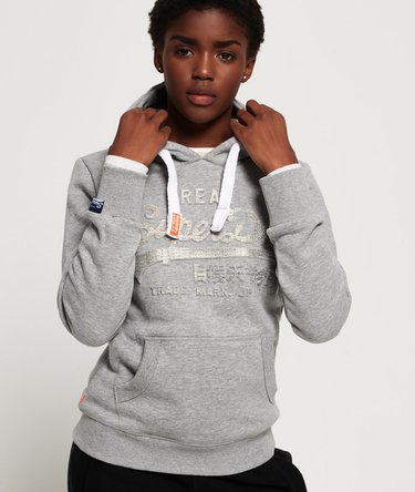 Vintage Logo Embossed hoodie Image 1