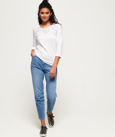 Whitney Embroidered Long Sleeve Top Image 3
