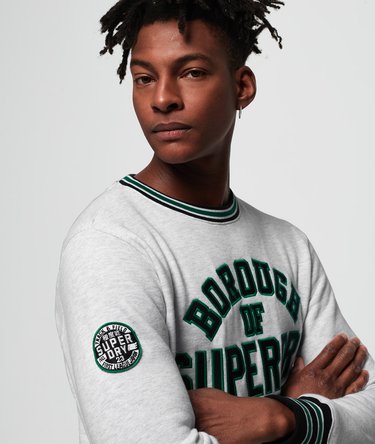Academy Tipped Applique Sweatshirt Image 5