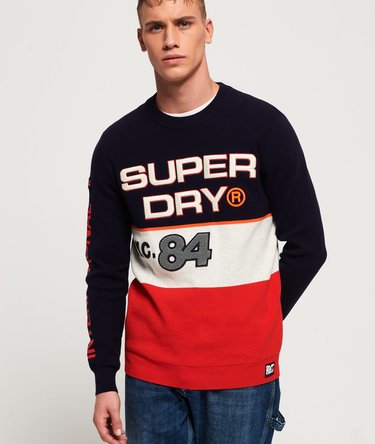 Jersey de cuello redondo con logo Mega Image 1