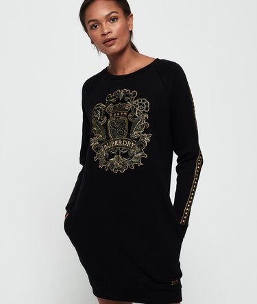 Regal Sweatkleid mit Verzierung Image 1