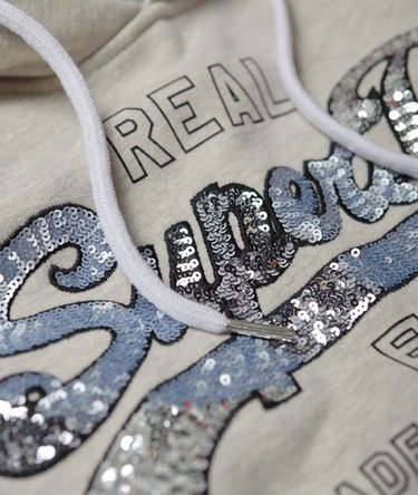 Vintage Logo Carnival Hoodie mit Paillettenbesatz Image 7