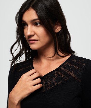 Whitney Embroidered Long Sleeve Top Image 5