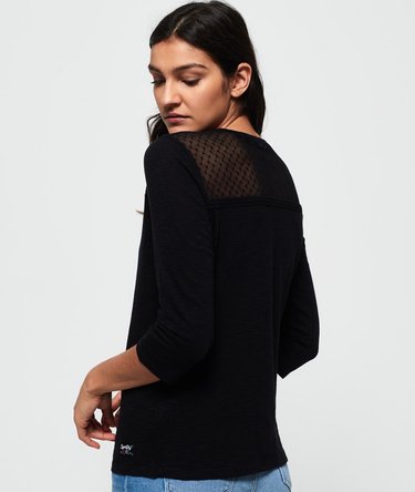 Whitney Embroidered Long Sleeve Top Image 4