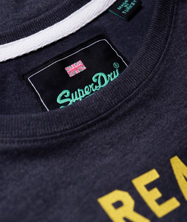 T-shirt vintage con logo Sleeve Stripe Image 6