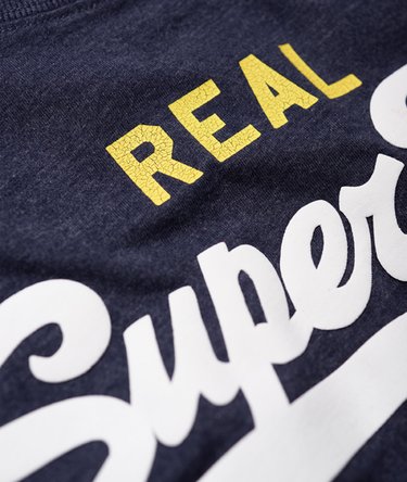 T-shirt vintage con logo Sleeve Stripe Image 7