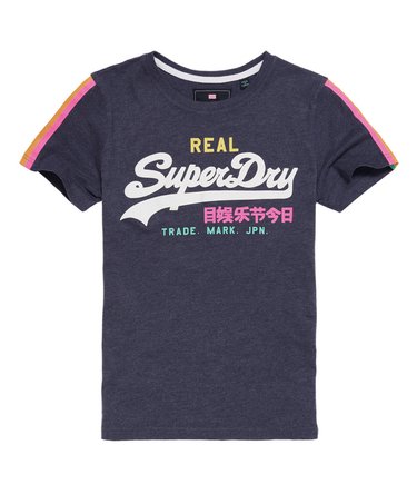 T-shirt vintage con logo Sleeve Stripe Image 2