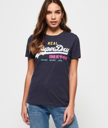 T-shirt vintage con logo Sleeve Stripe Image 1