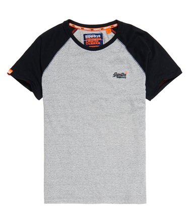 T-shirt de baseball à manches courtes Orange Label Image 2