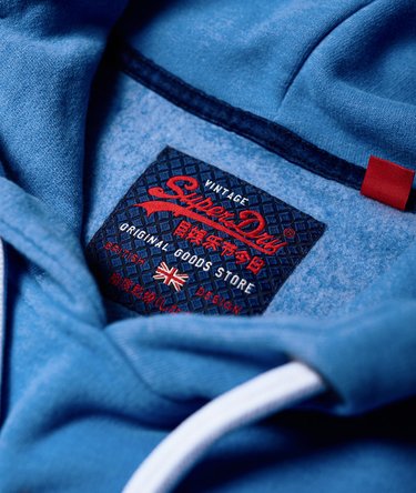 Vintage Logo Repeat Panel Hoodie Image 6