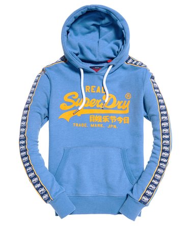 Vintage Logo Repeat Panel Hoodie Image 2
