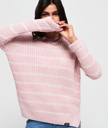 Elsie Slouch Crew Knit Jumper Image 5