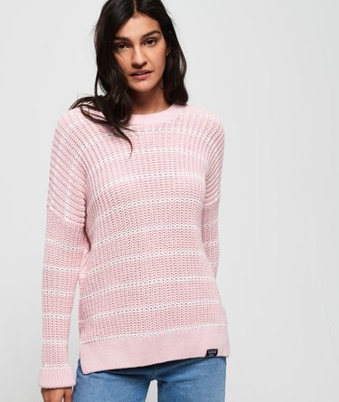Elsie Slouch Crew Knit Jumper Image 1