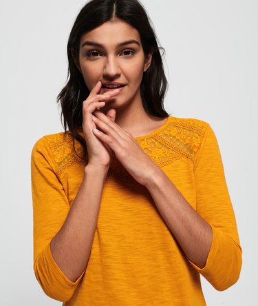 Whitney Embroidered Long Sleeve Top Image 5