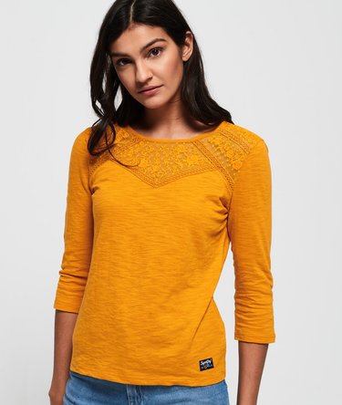 Whitney Embroidered Long Sleeve Top Image 1