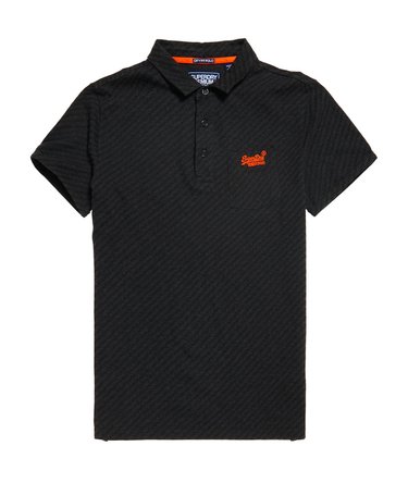 City Jersey-Polohemd mit durchgehendem Print und Tasche Image 2