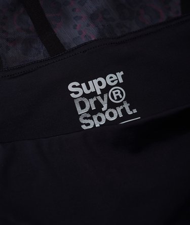 Active Mesh Panel Leggings Image 6