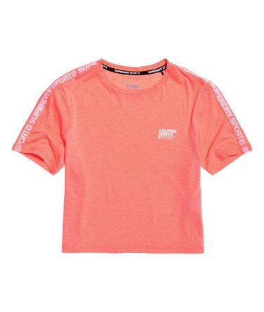 Verkürztes Core T-Shirt mit Logo Image 2