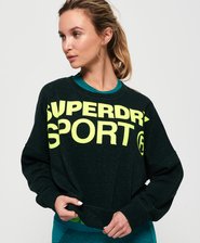 Active Batwing Crop Sweatshirt