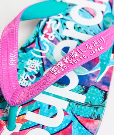 Chanclas con estampado integral Image 3