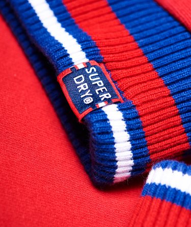 Vee Varsity Oversized Crew Jumper Image 8