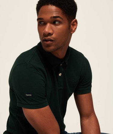 Vintage Destroyed Pique Polo Shirt Image 5