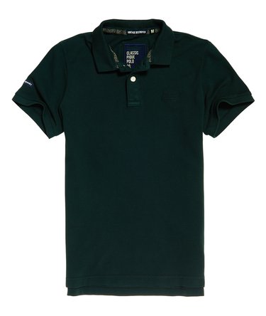 Vintage Destroyed Pique Polo Shirt Image 2