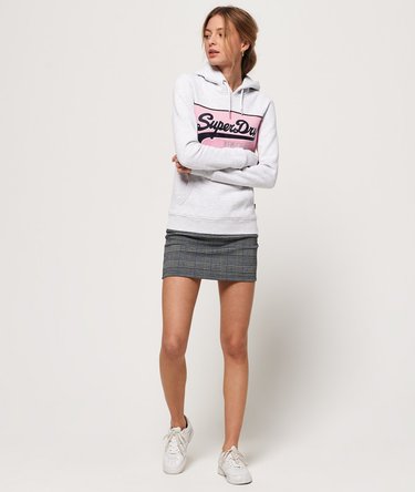 Vintage Logo Colour Block Hoodie Image 3