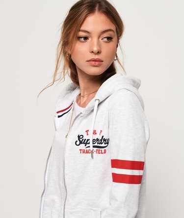 Track And Field Lightweight Zip Hoodie Image 5