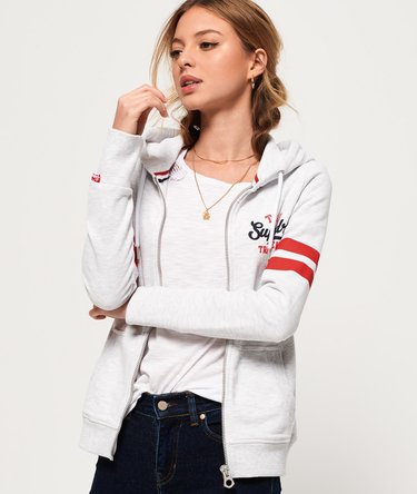 Track And Field Lightweight Zip Hoodie Image 1