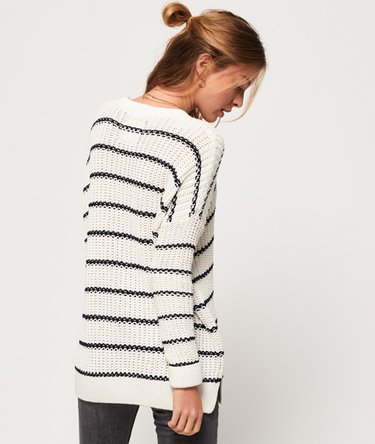 Elsie Slouch Crew Knit Jumper Image 4