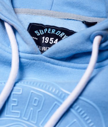 College Badge Tonal Hoodie Image 8
