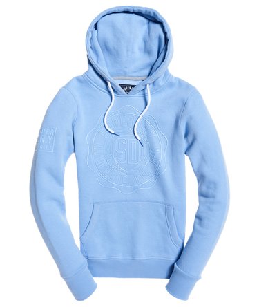 College Badge Tonal Hoodie Image 2