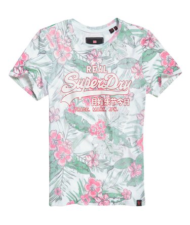 Vintage Logo Tropical All Over Print T-Shirt Image 2
