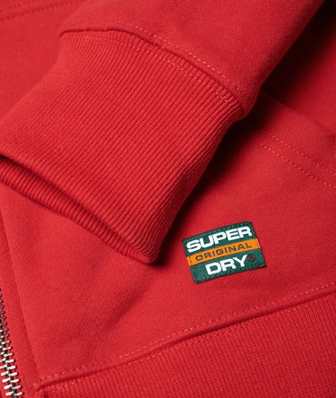 Applique Academy Raglan Contrast Zip Hoodie Image 8