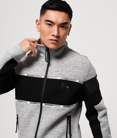 Gym Tech Stretch Blocked Track Top Image 5