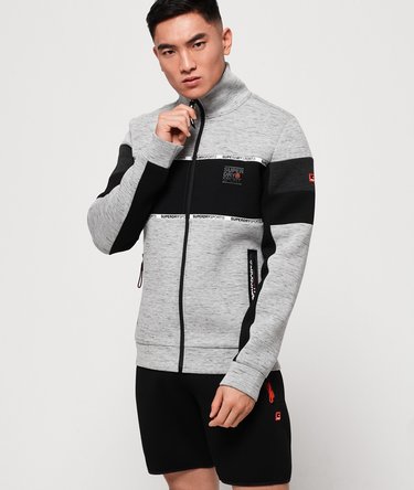 Gym Tech Stretch Blocked Track Top Image 1