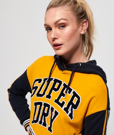 College Hooded Sweat Dress Image 4