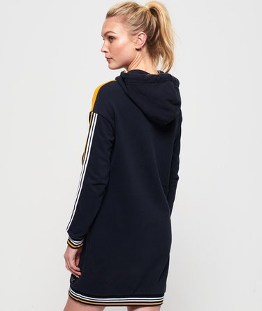 College Hooded Sweat Dress Image 3