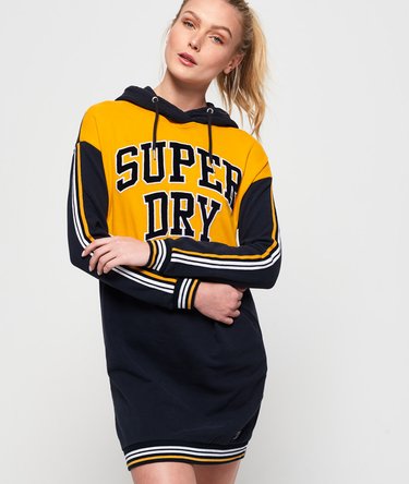 College Hooded Sweat Dress Image 1