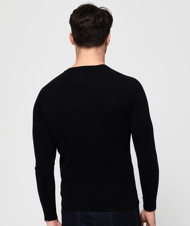 Orange Label Cotton Vee Neck Jumper Image 4
