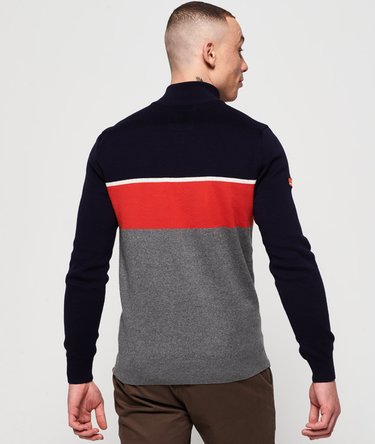 Jersey tricolor Henley Image 4