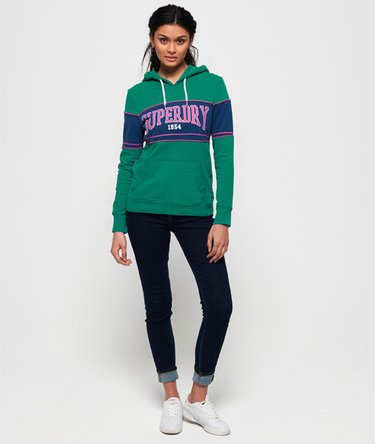 Leichtes 1954 Hoodie mit vorgetäuschter Applikation Image 3