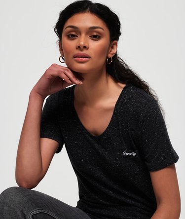 Orange Label Essential T-shirt met V-hals Image 5